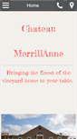 Mobile Screenshot of chateaumerrillanne.com